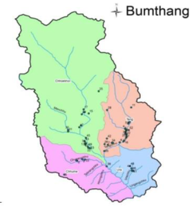 mappa_contee_bhutan